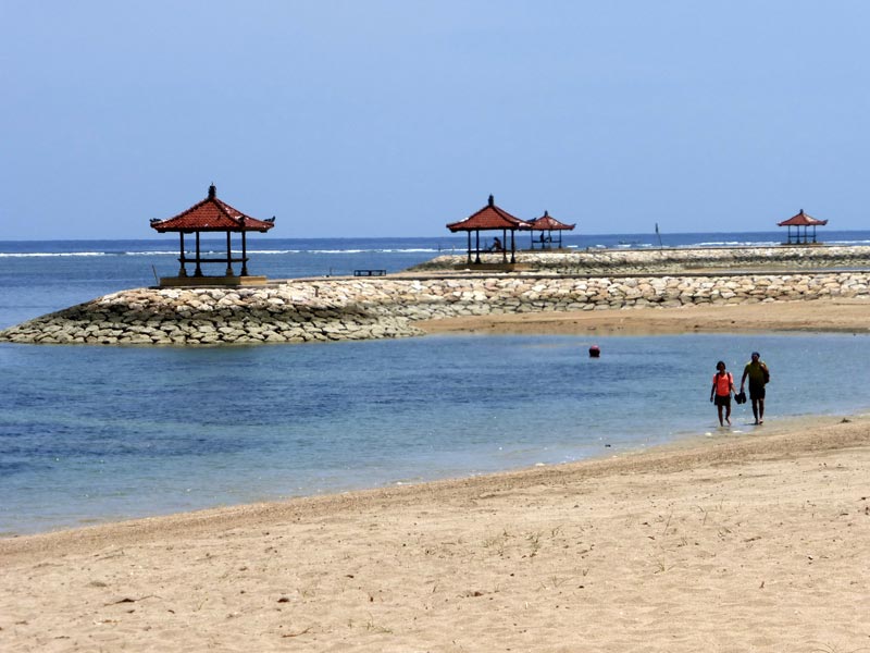 Explore the island of Sanur, Bali, Indonesia